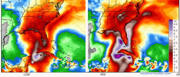 Model Rainfall 10-Days