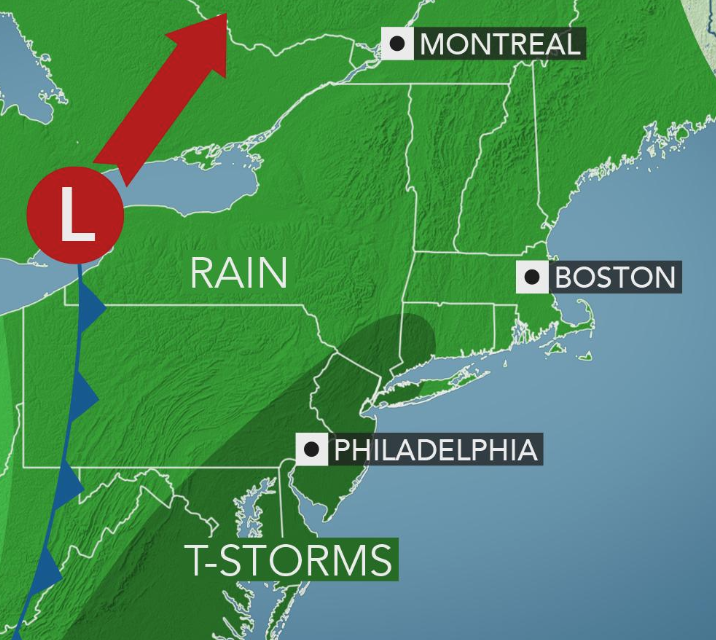 Seemingly relentless wet weather pattern to bring more rain, storms to ...