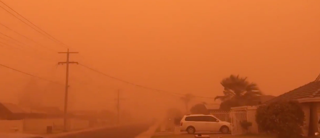 Heavy winds spew smoke and dust into major cities as fire danger ...