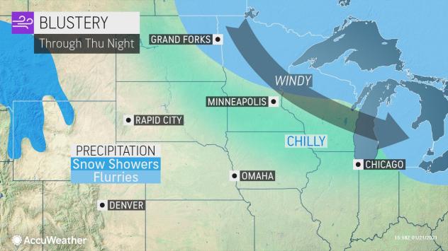 Dose of Arctic air in Northeast, Upper Midwest to be accompanied by ...