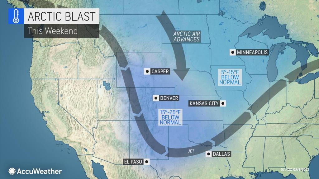 Arctic invasion to usher in 1st subzero temperatures