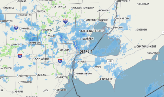 Pileups close roads in Metro Detroit amid snow squalls, snow showers