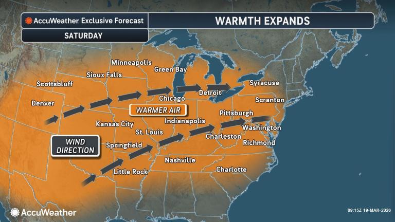 Spring arrives Friday, and with it comes the next warmup for millions ...